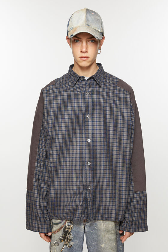 (image for) Stylish Check button-up shirt